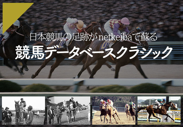 日本競馬の足跡がnetkeibaで甦る競馬データベースクラシック